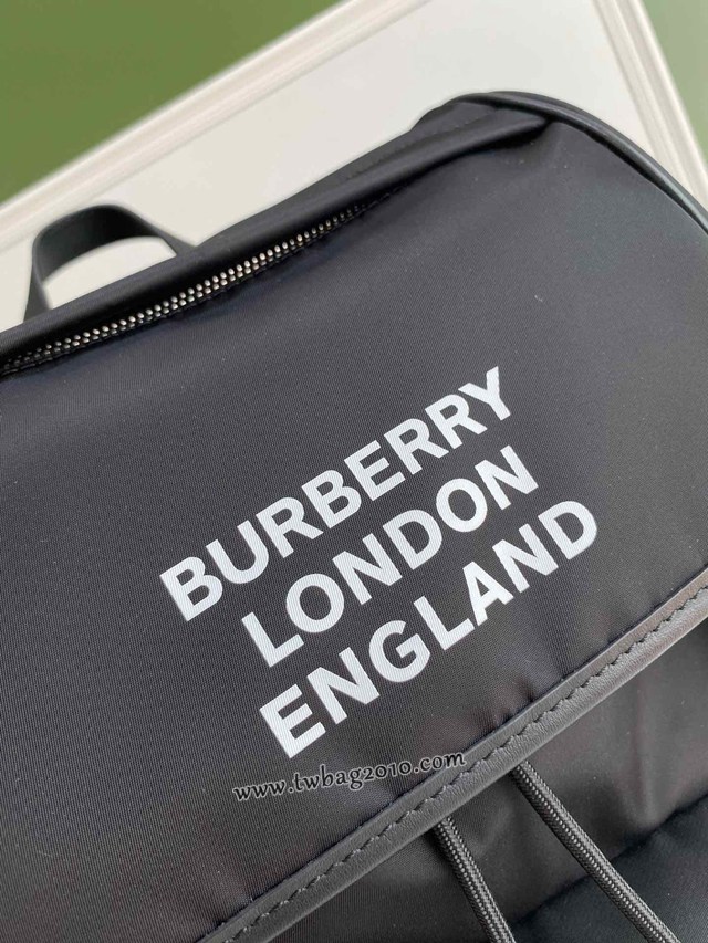 Burberry專門店新款雙肩包 巴寶莉黑色男士後背包 yxb1172